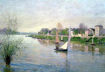 Alfred Sisley La Seine a Argenteuil china oil painting image